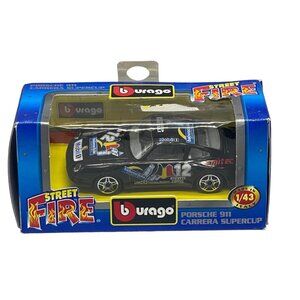 Burago Street Fire Collection Porsche 911 Carrera Supercup COD. 4153 READ New
